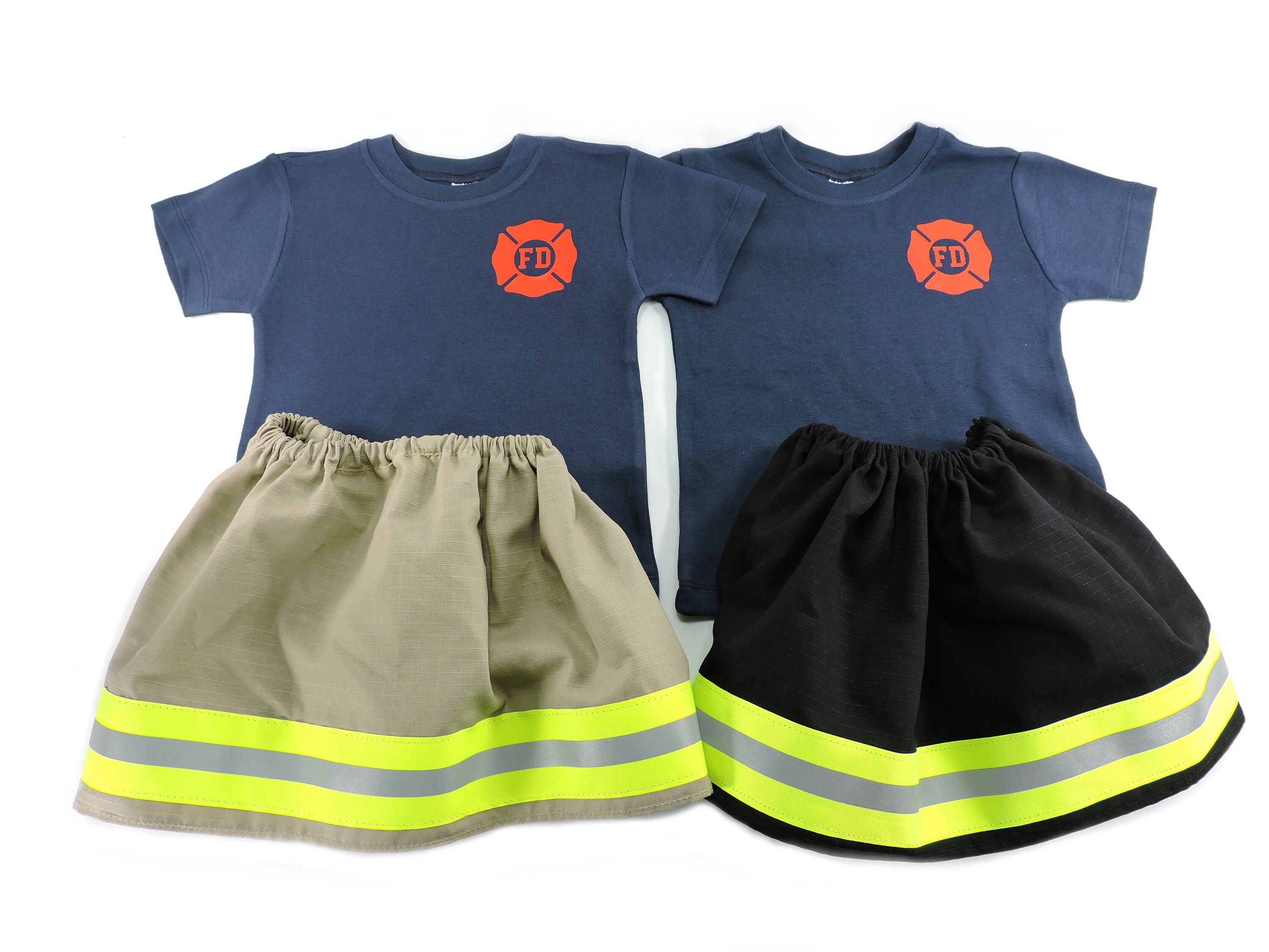 Baby girl sale firefighter costume