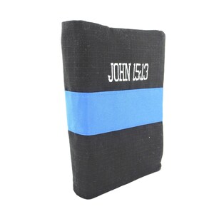 Personalized Police Officer Bible Cover, Police officer book cover, Police officer gift, Graduation gift, Baptism gift, LEO gift