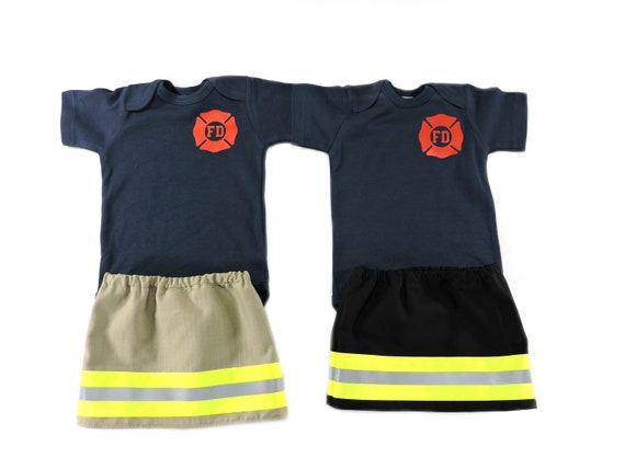 baby girl firefighter outfit