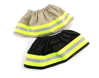 Firefighter Baby Girl Skirt, Turnout Bunker Gear Style Skirt, Newborn Baby Shower Gift,  Halloween costume, Newborn photo prop