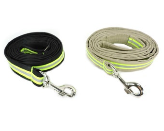 Firefighter Dog Leash, Personalized Reflective Leash