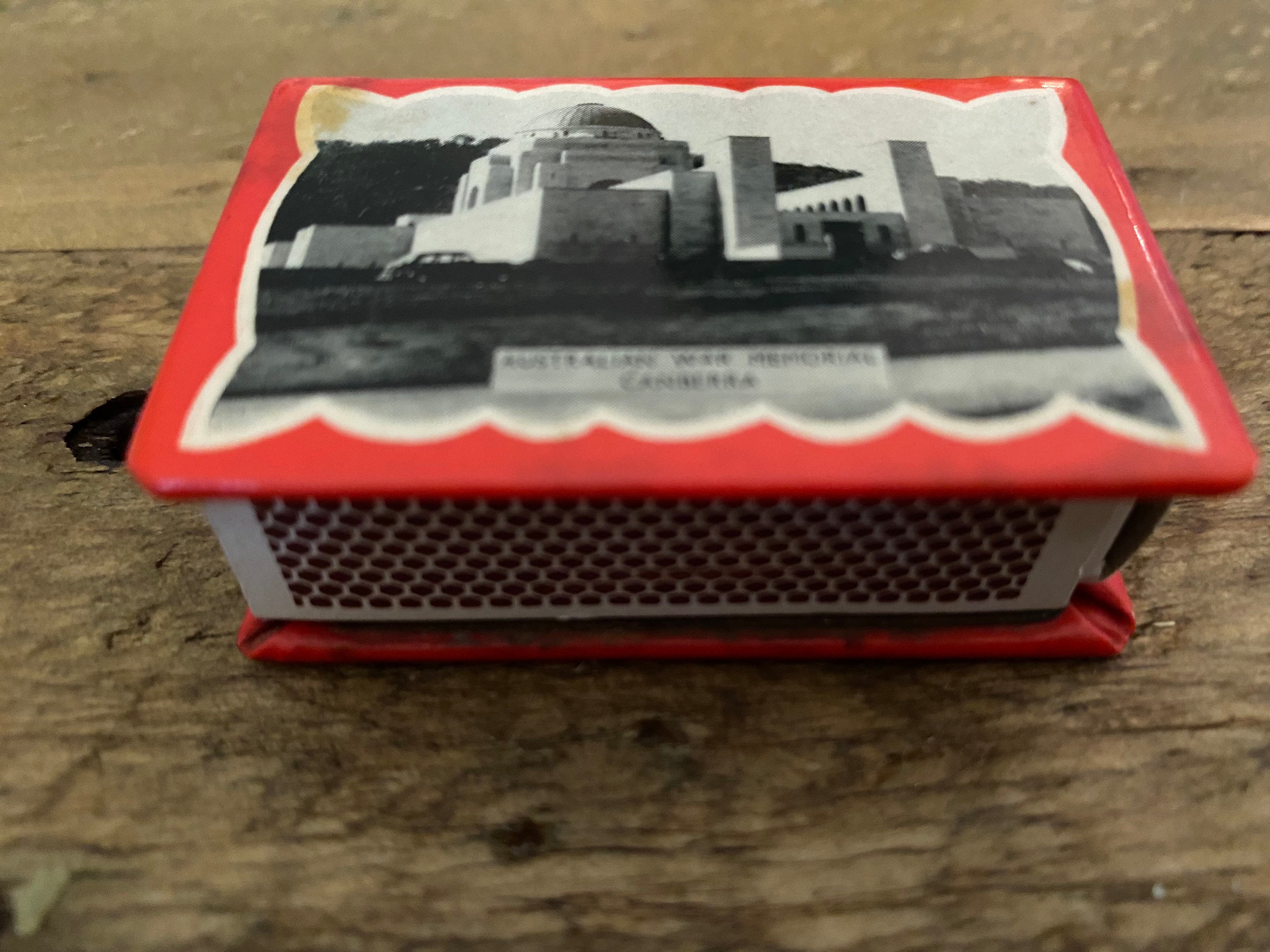 Vintage metal match box funda titular / Parlamento / Etsy