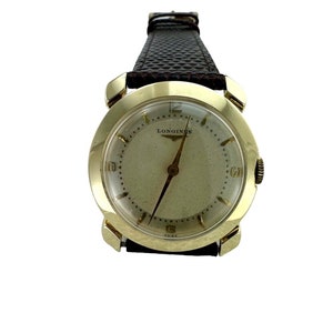 Vintage Longines 17j Manual wind Men's Watch 14K Yellow Gold