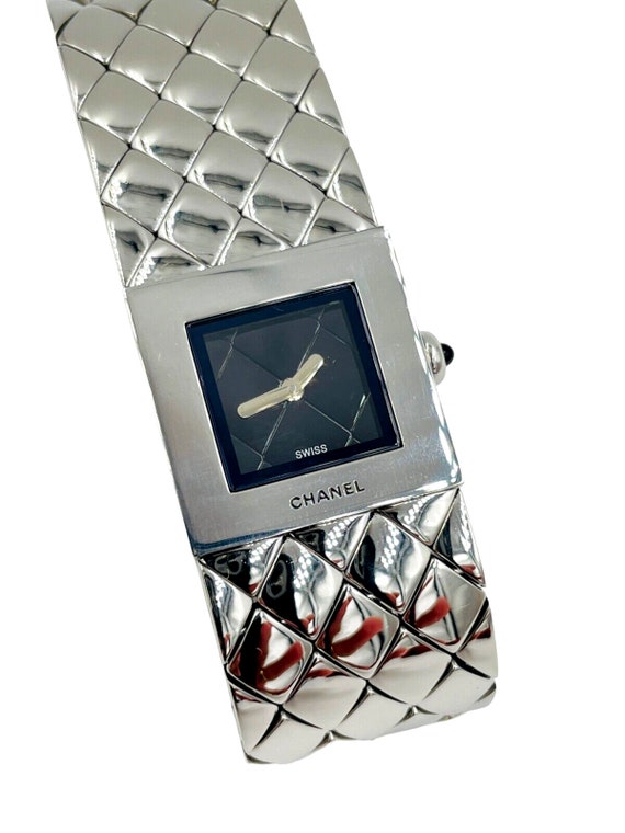 Chanel Matelasse Ladies Quartz Wristwatch Watch St
