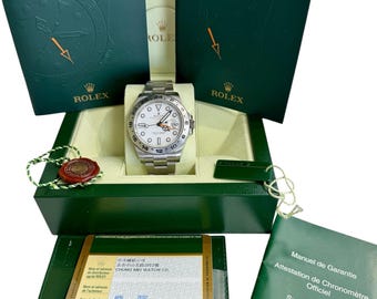 Vintage Rolex Green Box 06.00.06 - Etsy