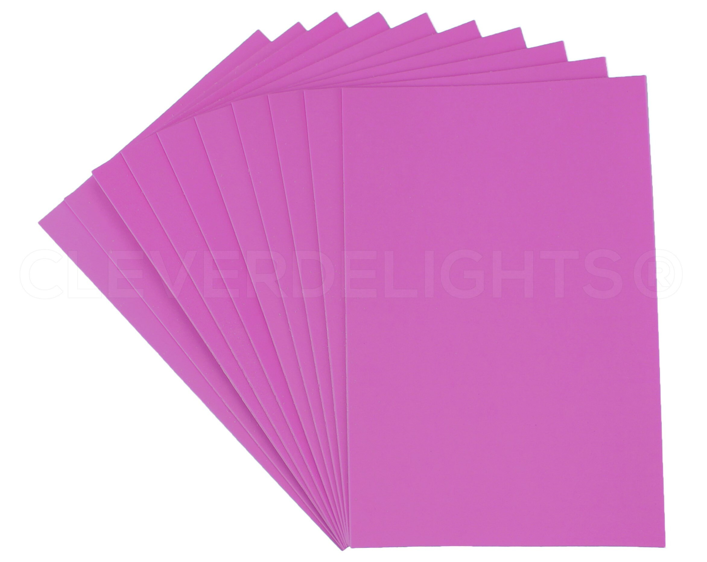 10 Pk 8 X 12 Foam Sheets Lavender Self Adhesive Large Sticky Back Craft  Sheet Pads 8x12 Inch 