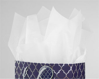WHITE TISSUE PAPER GIFT WRAP SHEETS ACID FREE 375 x 500mm *MULTI QTY LISTING** 