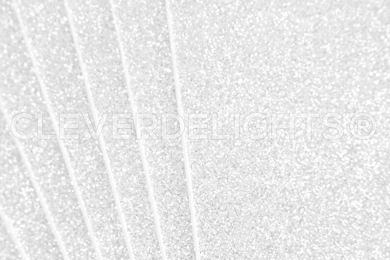 10 Pk Glitter Foam Sheets 8 x 12 White Etsy