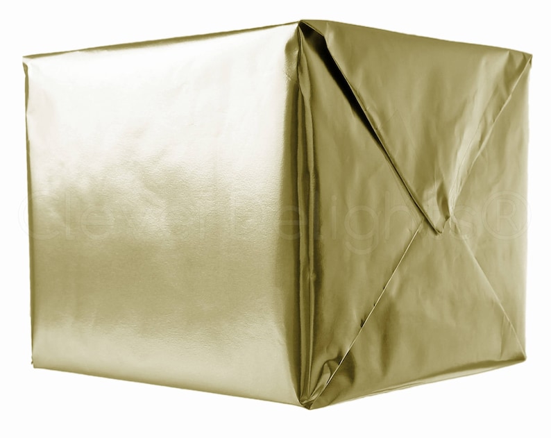 Metallic Gold Wrapping Paper 30 X 300 JUMBO Etsy