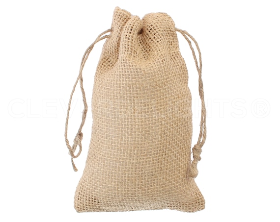 Small Drawstring Pouch Set - Bulk Rustic Linen Burlap Drawstring Bags for  Burlap Gift Bags Wedding Party Coffee Candy Favor Bags 20 PCs