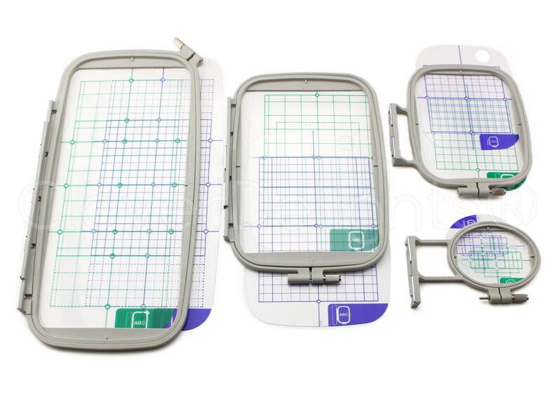 4piece Embroidery Hoop Set for Brother PE770 700 700ii 750d Etsy