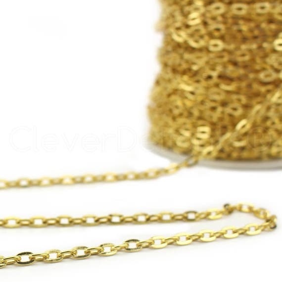 thumbnail image 2 of 10-Foot Gunmetal Curb Chain - 6x8mm Link Size For Jewelry Making & Crafts 2 of 9