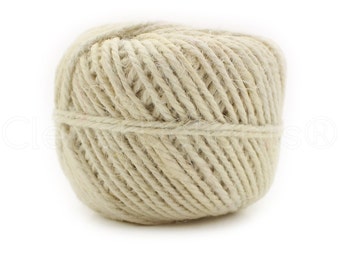 16-ft Wire Core Jute Twine Gifts Tying Bundling 3pk DIY Craft 100% Jute String Rope for Gardening Decoration 20lbs Capacity 16-ft Wire Core Jute Twine Gifts Tying Bundling 3pk DIY Craft 100% Jute String Rope for Gardening Decoration 20lbs Capacity