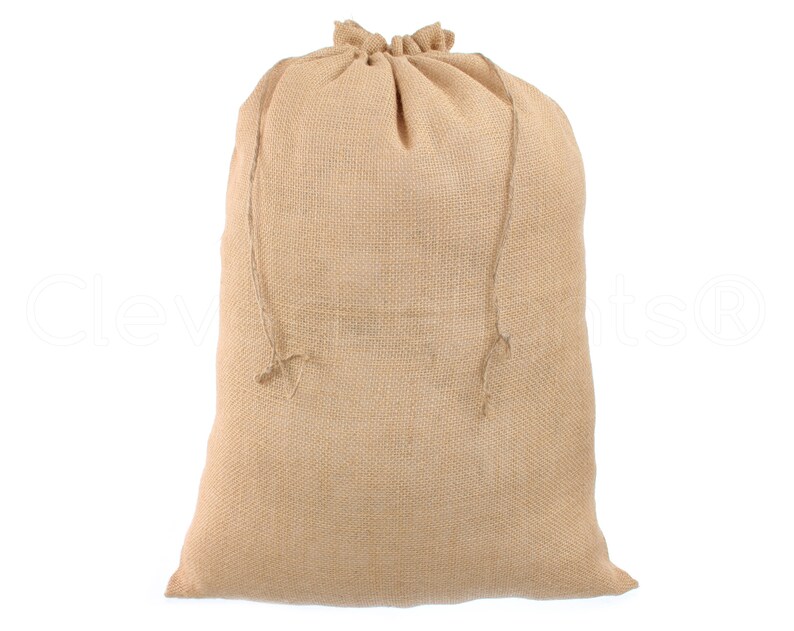 burlap gunny sack