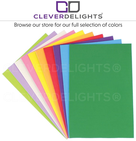 15 Pack Self Adhesive Glitter Foam Paper Sheets - 8x12 - 15 Colors -  Perfect for Holiday Card Crafts