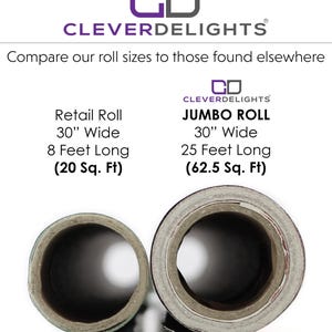 Metallic Red Wrapping Paper - 30" x 25Ft - JUMBO Roll - 62.5 Sq Ft Per Roll - Professional Gift Wrap Paper - Glossy Foil-Like Shine image 4