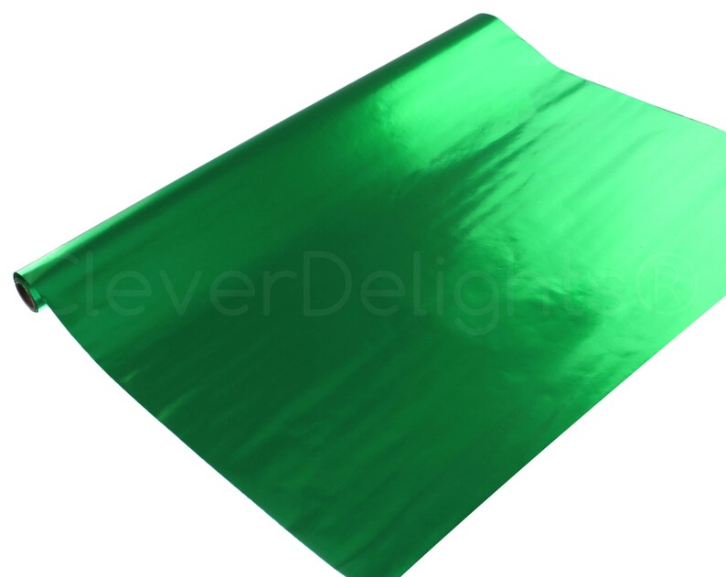 Metallic Green Wrapping Paper 30 X 300 JUMBO Etsy