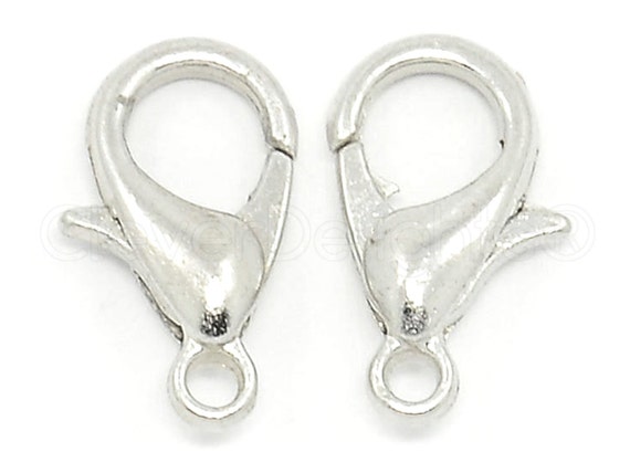 500 New Copper Lobster Clasp Jewelry Making Rose Gold 12mmx6mm