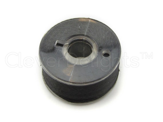 SA156 Replacement 60wt 7//16 x 13//16 Size A Class 15 Bobbins CleverDelights 144 Black Prewound Bobbins For Brother Embroidery Machines