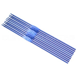 50 Pk - 2.5mm Crochet Hooks (Size C-2) - Aluminum - 6 Inch Length - 2.5mm Diameter - Crochet Knitting Craft Gift Projects