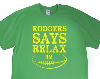 aaron rodgers relax t shirt