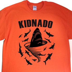 New Shark Tornado &quot;KidNado&quot; Unisex Youth Tshirt for Shark Tornado Birthday, Party, Son, Daughter, Nephew, Niece, Friend, Sports Team, Gift