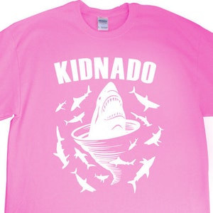 New Shark Tornado &quot;Kidnado&quot; Unisex Youth Tshirt for Shark Tornado Birthday, Party, Son, Daughter, Nephew, Niece, Friend, Sports Team, Gift