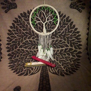 The Ultimate Tree of Life Hamper for Personal Growth & Spiritual Harmony a perfect Gift Wall Decor Dreamcatcher Magical Silver  Scents