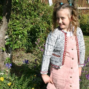 Age 3 - 8 yrs Magik Maiya&#39;s Child&#39;s Bohemian Jackets hippy kid Gippys original vintage funky bright colourful festival fun Quilted Upcycled