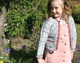 Age 3 - 8 yrs Magik Maiya's Child's Bohemian Jackets hippy kid Gippys original vintage funky bright colourful festival fun Quilted Upcycled