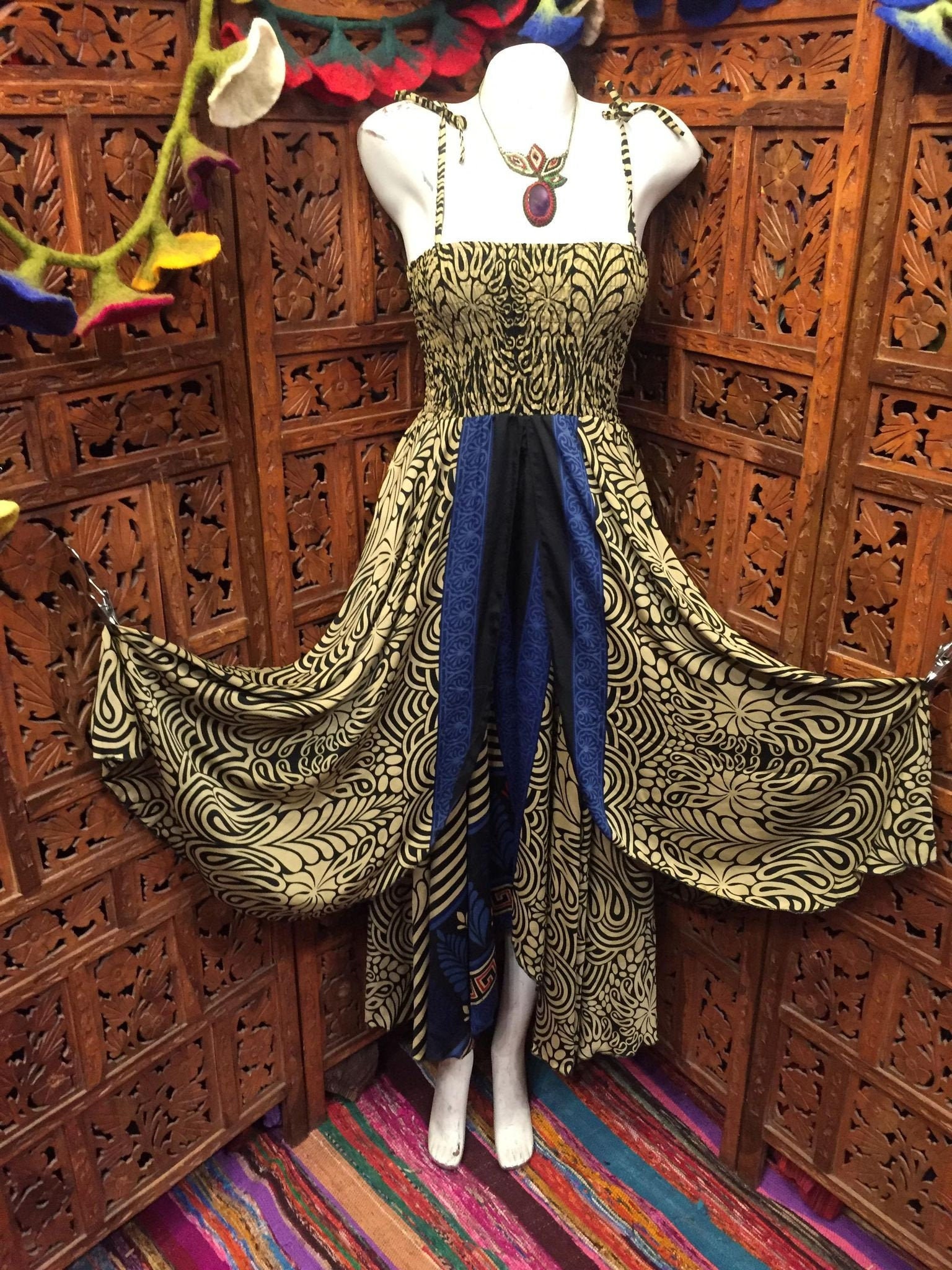 Gypsy gold dress outlet