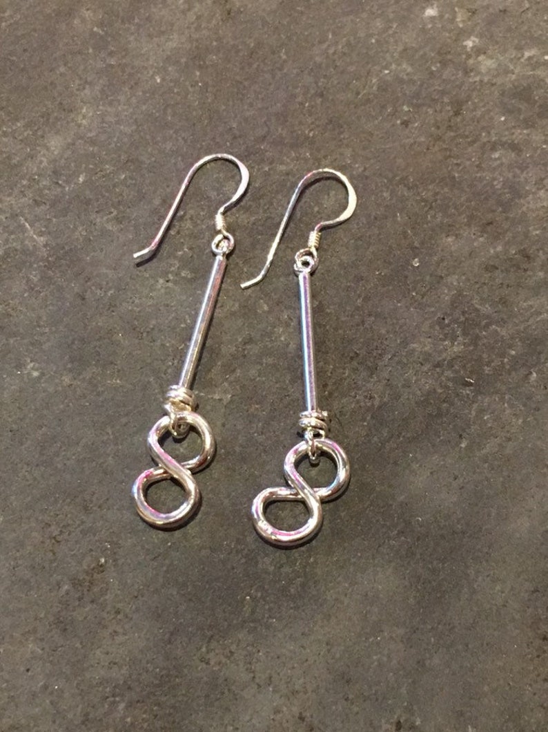 925 Sterling Silver Drop Earrings
