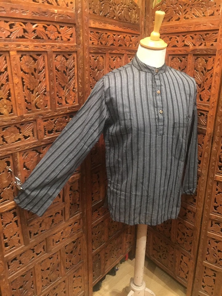 Black & White Classic Monochrome Stripe 100% Cotton