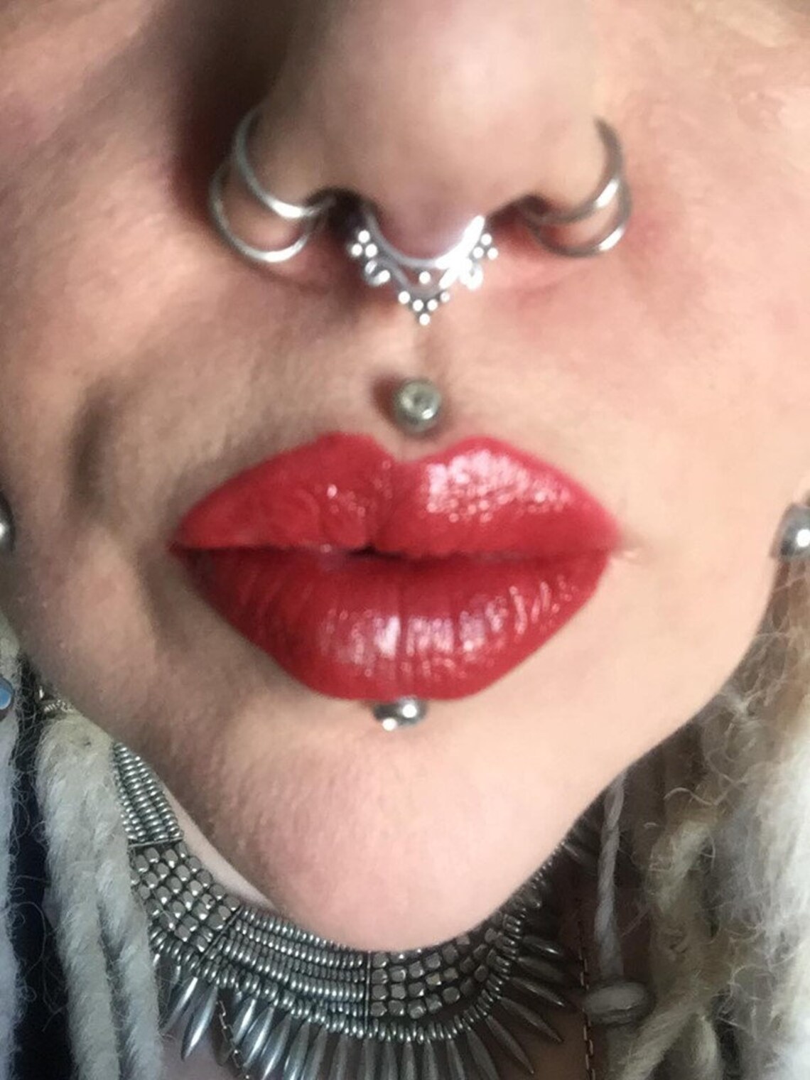 Clip on illusion body piercing ring for septum nostril lobe Etsy