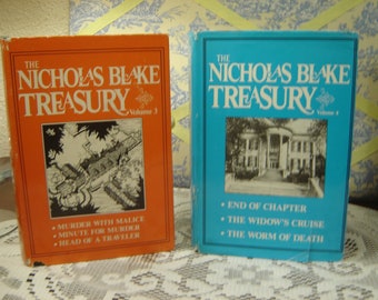 The NICHOLAS BLAKE Treasury,  by Nicholas Blake (pseud.of Poet Laureate C Day Lewis)  Mystery Guild, NY. 1964  Select volume # 3, or # 4