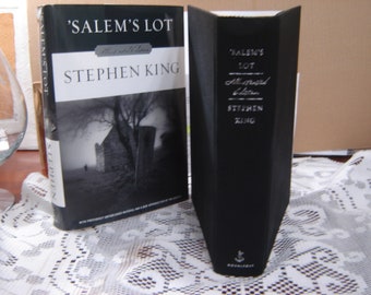 SALEM'S LOT by Stephen King. First Edition. Doubleday, New York, 1974. Republished w/ new Introduction, material & illustrations.NEW 200USD