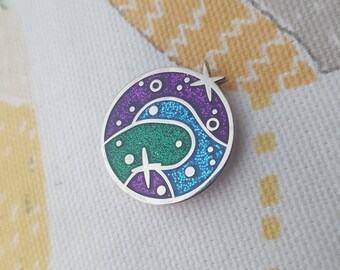 Cosmos Enamel Pin