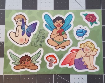 Baby Fairy Sticker Sheet