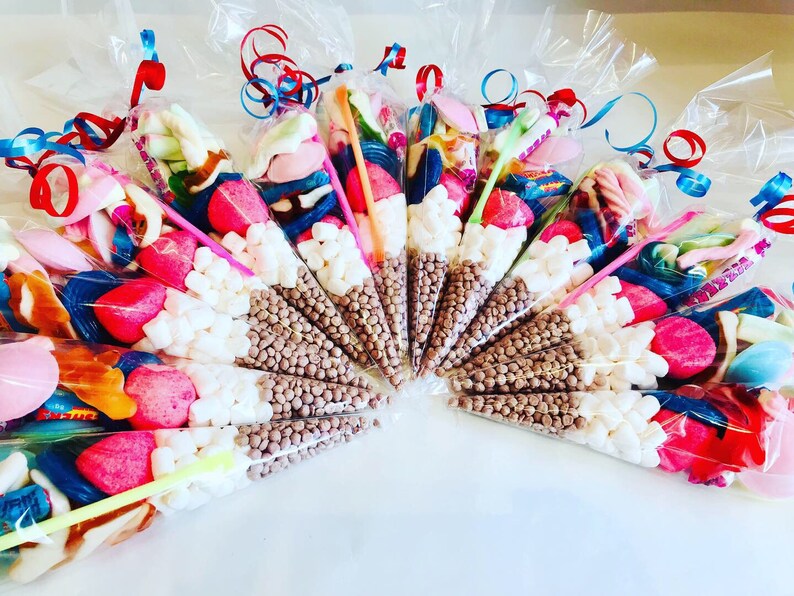 Sweet Cones party favours party bags birthday birthday Etsy Sweet Cones party favours party bags birthday birthday Etsy
