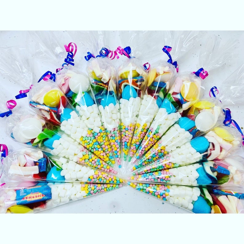 Sweet Cones - party favours, party bags, birthday, birthday gift, party idea, wedding favours. 
