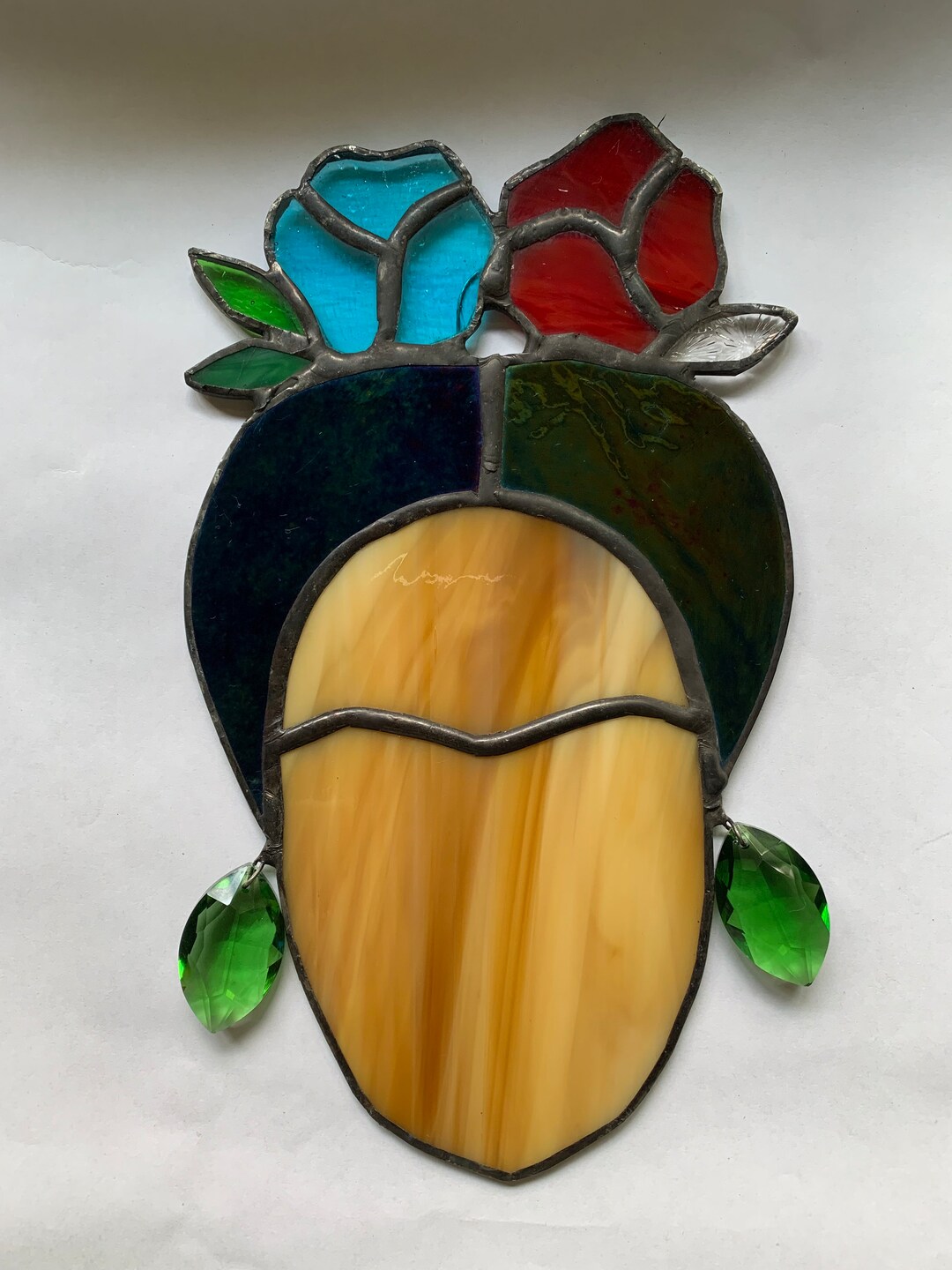Stained Glass Frida Kahlo - Etsy