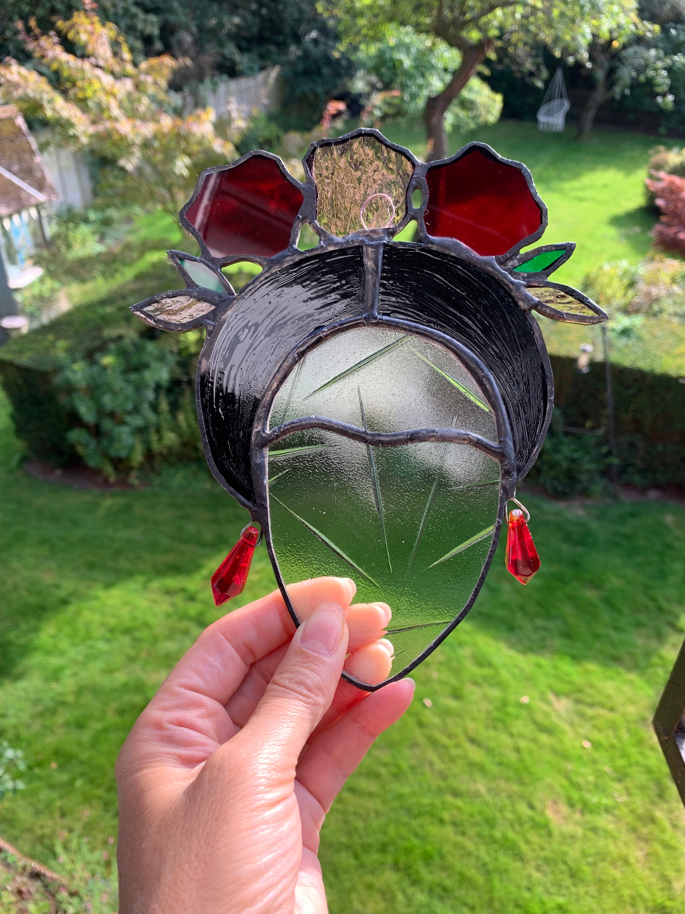 Stained Glass Frida Kahlo - Etsy