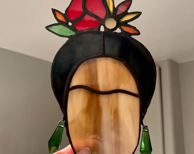 Stained Glass Frida Kahlo - Etsy