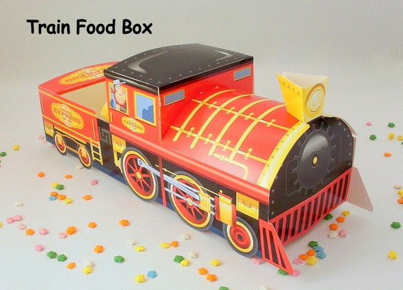 6 Train Food Boxes - Favors, Lunch Boxes Il_570xn