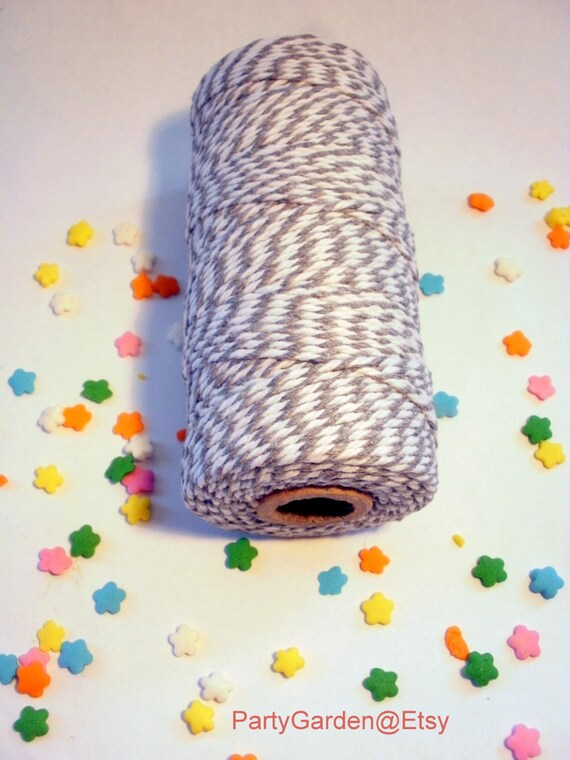 Thick Bakers Twine Gray - 100 yard Spool - 12 ply Il_570xn