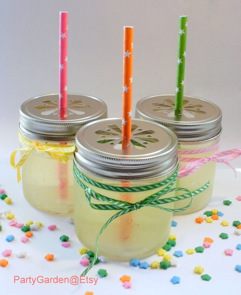 plastic mason jars