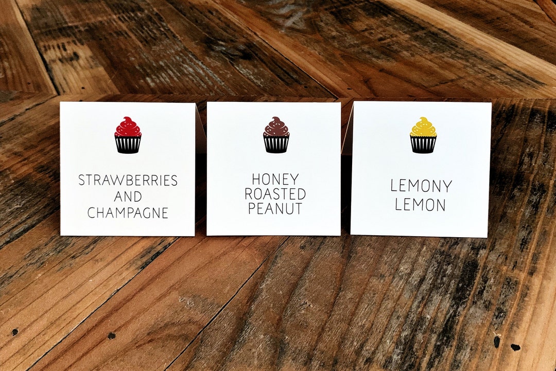 Dessert Table Signs Dessert Table Labels Buffet Table Signs Etsy