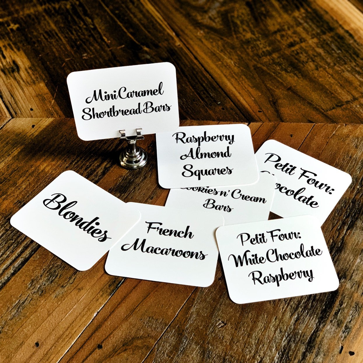 Dessert Table Signs Dessert Table Labels buffet table signs Etsy