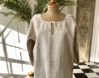 トップス 19th French Hemp Linen Farmer's Smock il_1080xN.6327999865_lg42.jpg