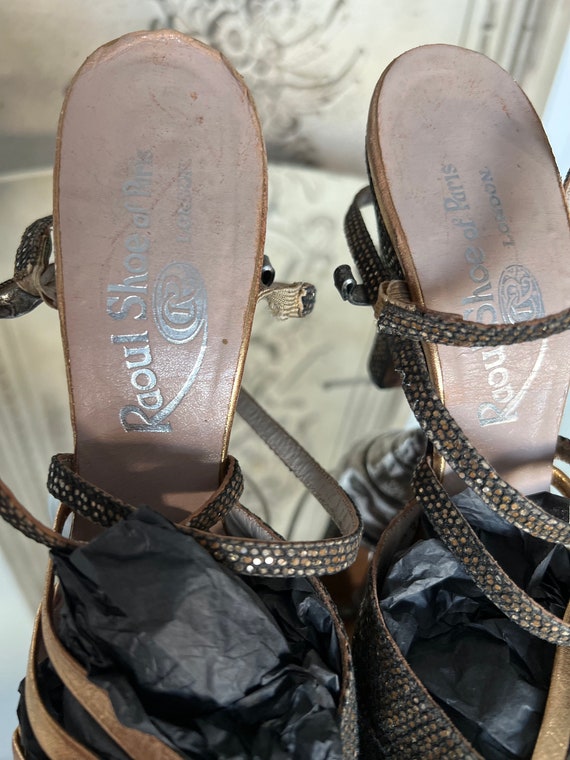 1930s high heel sandals shoes - image 5